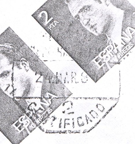 Ambulantes de carretera. Guillermo Alvarez Rubio. Pagina 019. 2. AMB. = UBEDA-BAEZA-EMP. = 2 = CERTIFICADO = 24.MAR.84. Baja.jpg