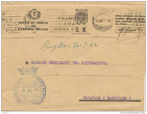 MADRID, Farmacia Militar 1942