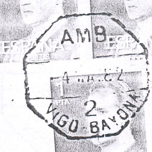 Ambulantes de carretera. Guillermo Alvarez Rubio. Pagina 006. 4. AMB. = 2 = VIGO-BAYONA -4.MAY.82. Baja.jpg
