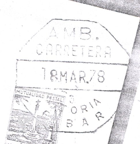 Ambulantes de carretera. Guillermo Alvarez Rubio. Pagina 007. 3. AMB. = CARRETERA = 3 = VITORIA = EIBAR = 18.MAR.78. Baja.jpg