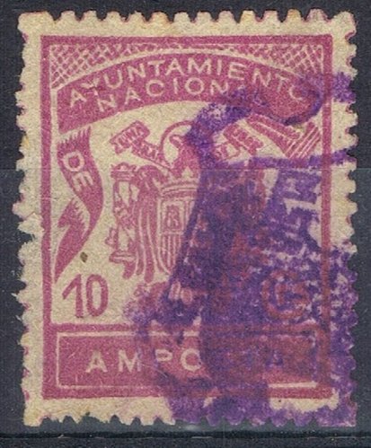 AMPOSTA (Tarragona) 10 ct violeta