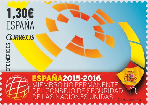 2016-07-07. Efemerides. Espana 2015-2016. Miembro no permanente del Consejo de Seguridad de la ONU. Boceto. Baja.jpg