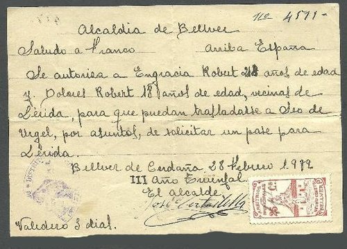 BELLVER documento 25 cts
