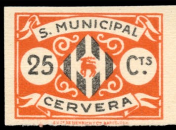 CERVERA 25 ct naranja sin dentar