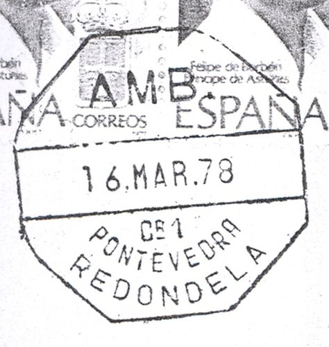 Ambulantes de carretera. Guillermo Alvarez Rubio. Pagina 013. 1. AMB. = Ca 1 = PONTEVEDRA = REDONDELA = 16.MAR.78. Baja.jpg