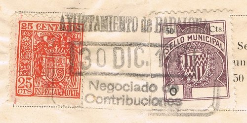 BADALONA, ampliacion documento 1941