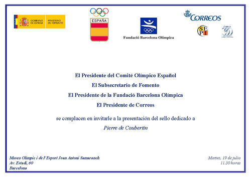 2016-06-23. América UPAEP. Olimpiadas. Barón Pierre de Coubertin. Presentación. 2016-07-19.jpg