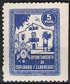 ESPLUGAS 5 pts azul