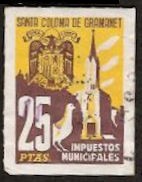 SANTA COLOMA GRAMANET 25 pts amarillo claro