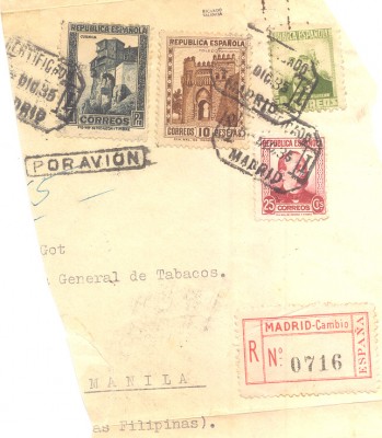 termino con un fragmento a Filipinas.