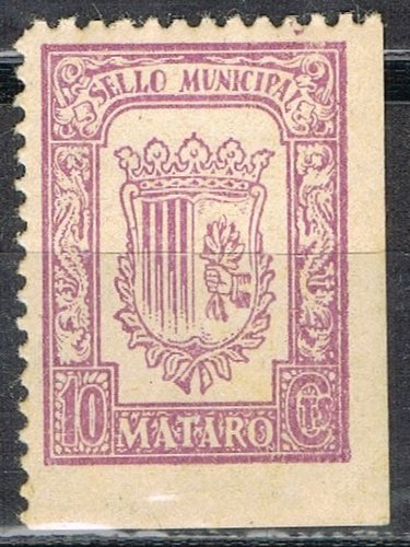 MATARÓ recto 10 cts tipo 2