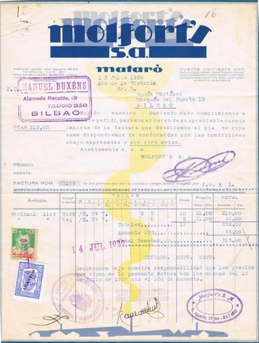 Documento MATARÓ, sobrecarga Abastos sobre municipal recto tipo 2