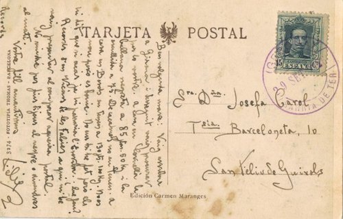 SARRIA de TER, carteria