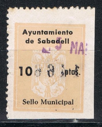 SABADELL 10 pts naranja palido