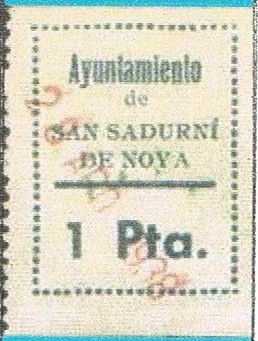 SAN SADURNI 1 pts 1939