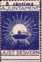 JUST DESVERN 5 cts azul oscuro valor superior