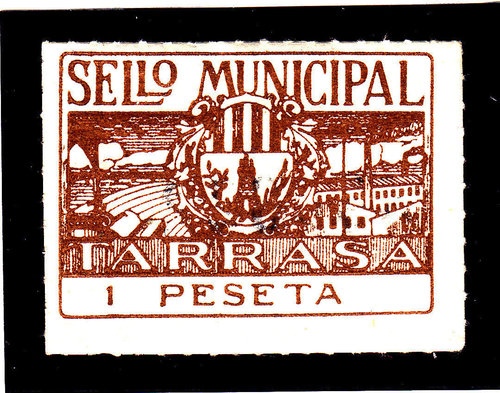 TARRASA 1 pta castaño rojo