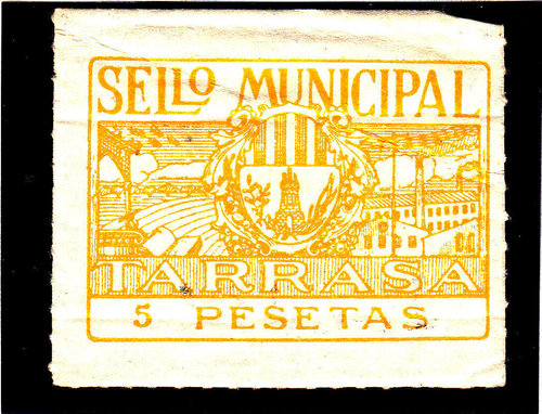 TARRASA 5 pt amarillo naranja