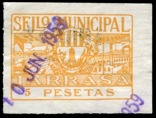 TARRASA 5 pts naranja