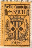 VICH 50 cts dentado 13 1/2