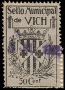 VICH 50 cts dentado 11 1/2