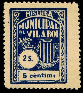 VILANOI 2 s 5 cts papel crema