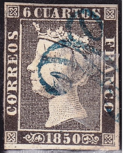 1850 1 isabel II usado marca de abono de cordoba.jpg