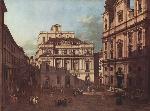 Vista de Viena, Plaza de la Universidad - Bernardo Bellotto, Canaletto el Joven.jpg