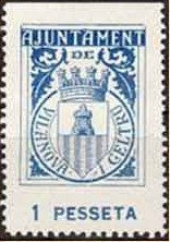 VILANOVA i GELTRU 1 pta azul