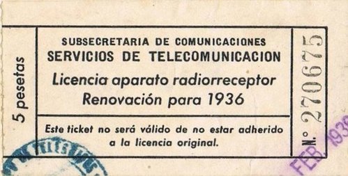 VILANOVA Licencia de radio