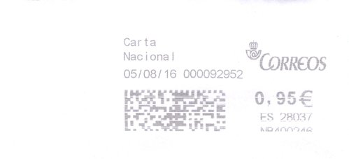 Franqueo digital. Azul. NB400246. 28037. Carta Nacional. 2016-08-05. Color negro.jpg