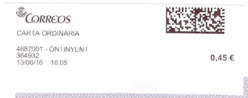 Etiqueta térmica digital. 4687001 - Ontinyent. 364932. Carta ordinaria. 0,45. 3,7x9,9. 2016-06-13. 16.05.jpg