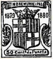BARCELONA 1879 50 cts