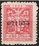 BARCELONA 25 ct rosa 1905