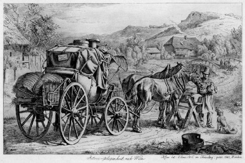 UPU Viena 1964 _Austria_Toth_2.20s JOHANN ADAM KLEIN (1792 - 1875). - Retour-Gelegenheit nach Wien.jpg