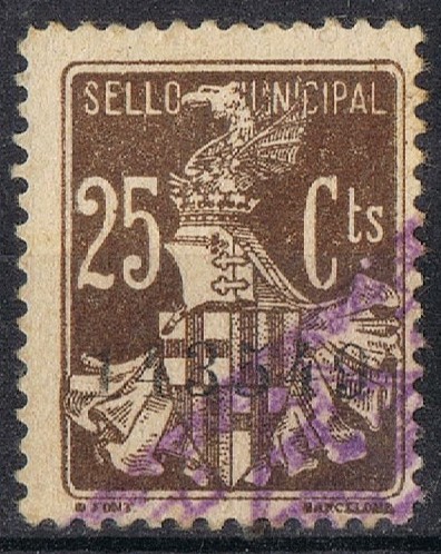 BARCELONA 25 cts
