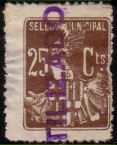BARCELONA 25 cts, cimera tipo 1 o 2