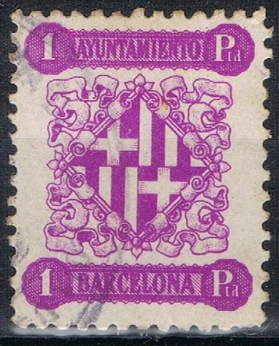 BARCELONA 1 pta violeta