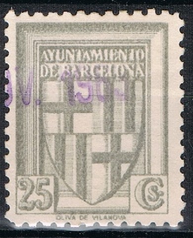 BARCELONA 25 cts