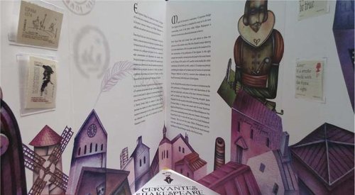 Zaragoza. 2016-09-14 al 18. EXFILNA-ECC 2016. Carpeta de Correos. Cervantes y Shakespeare. Interior.jpg