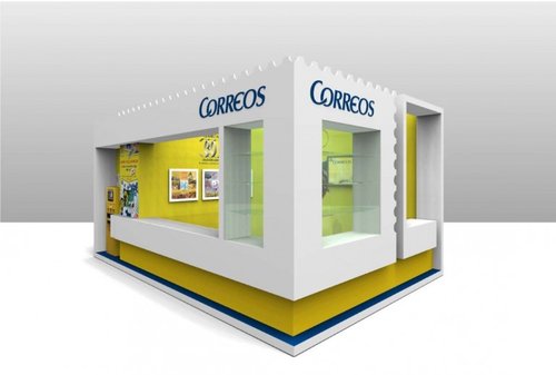 Zaragoza. 2016-09-14 al 18. EXFILNA-ECC 2016. Auditorio. Stand de Correos. Proyecto 1.jpg
