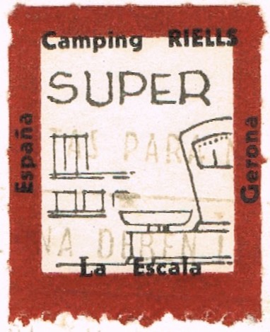 LA ESCALA (Gerona) supermercado Camping Riells