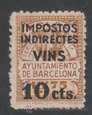BARCELONA vinos 10 cts sobre 18,75 pts