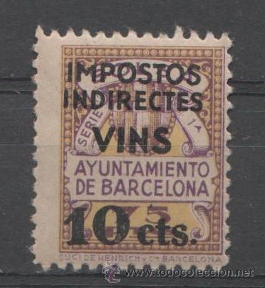 BARCELONA vinos 10 cts sobre 75 pts