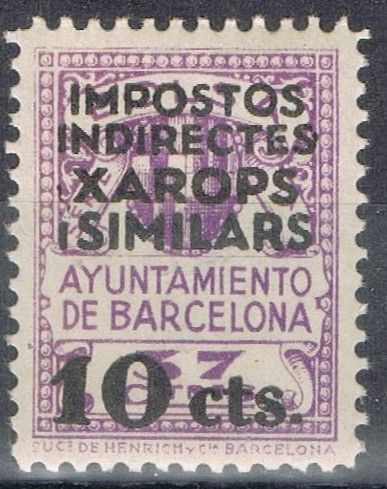 BARCELONA xarop i similars 10 cts obre 37 cts