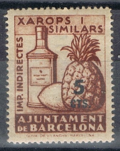 BARCELONA xarops piña 5 cts