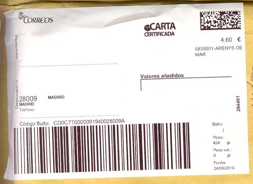 Etiqueta termica digital. Grande. Carta certificada. 0835001-Arenys de Mar. 264491. 4,60. 9,9x14,3. 2016-08-24.jpg
