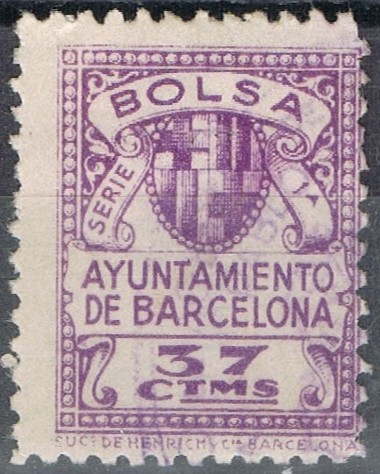 BARCELONA Bolsa 37 cts