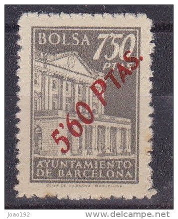 BARCELONA bolsa 5,60 pts sobre 7.50 pt