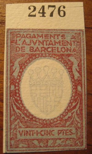 BARCELONA pagaments 25 ptss